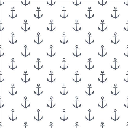 Kachel mit Anker-Muster