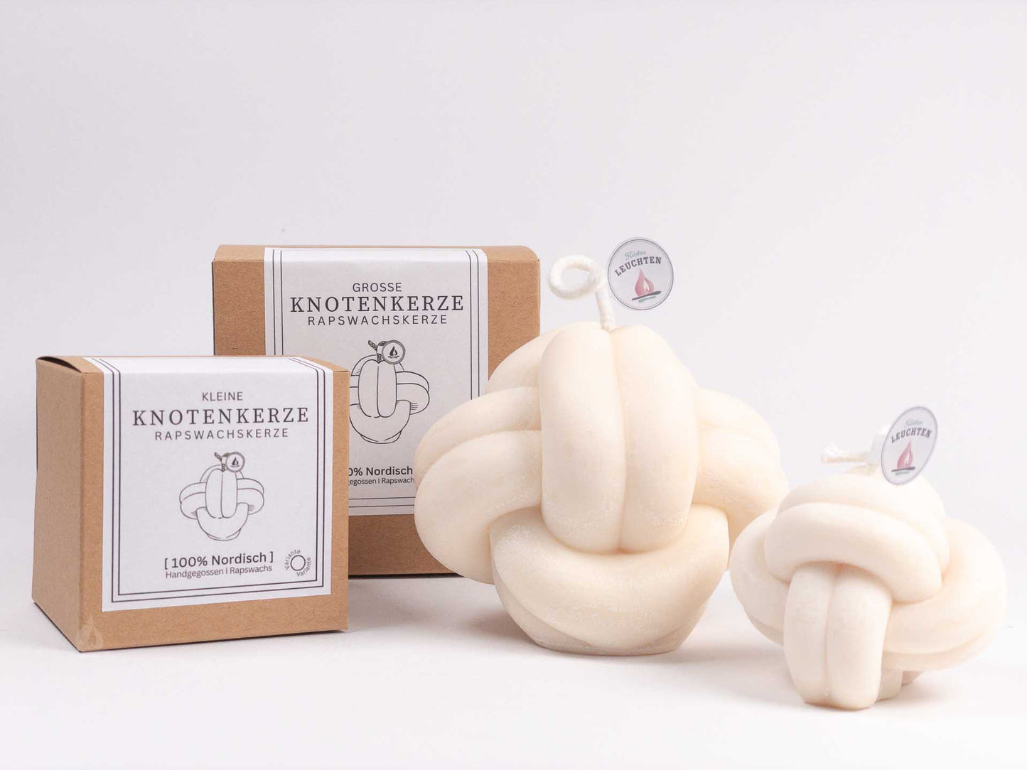 Knoten-Kerze