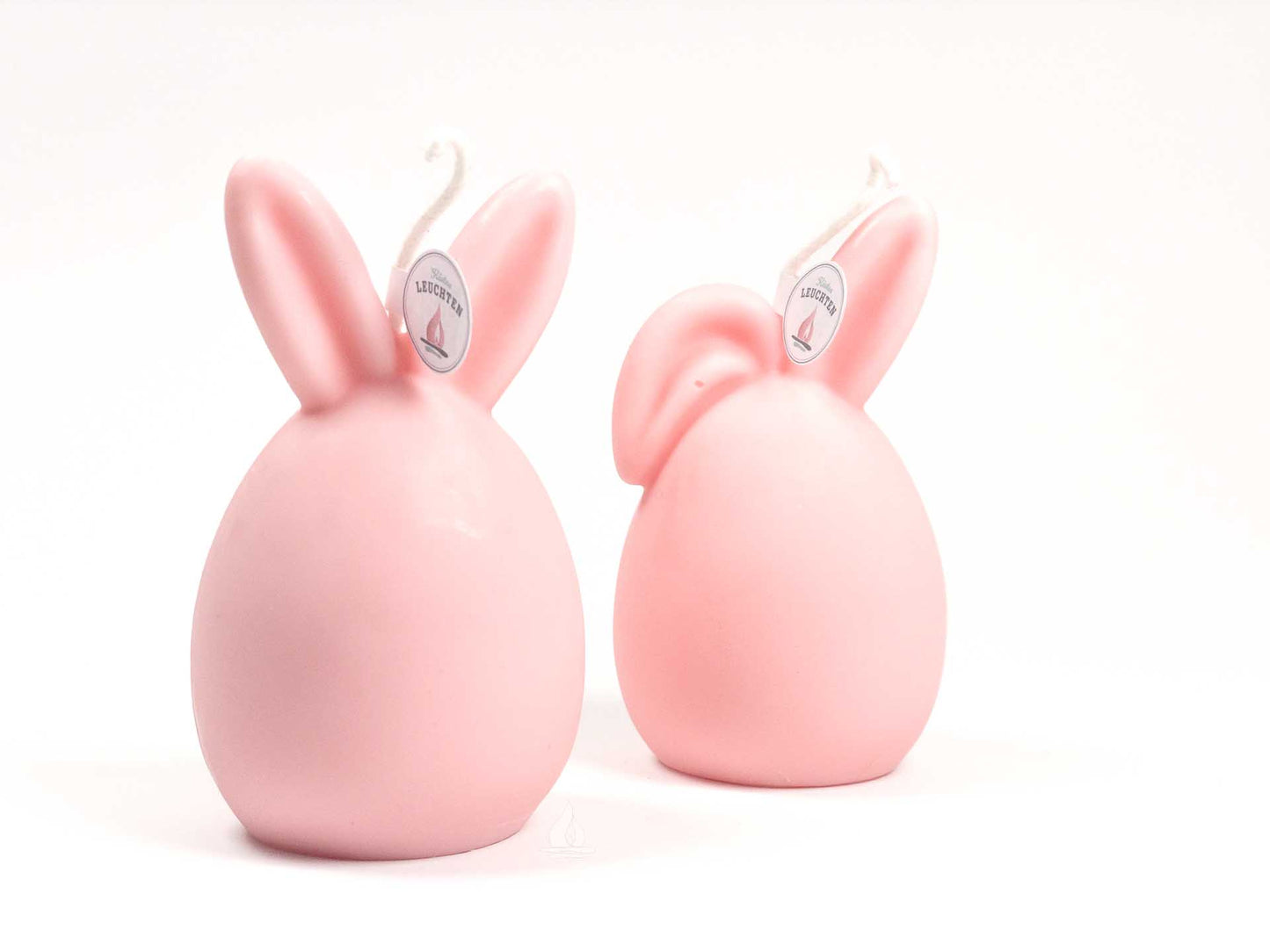 Hasenkerze mit Langohr oder Knickohr Rosa
