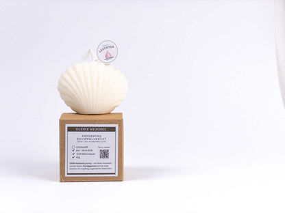 Muschelkerze klein